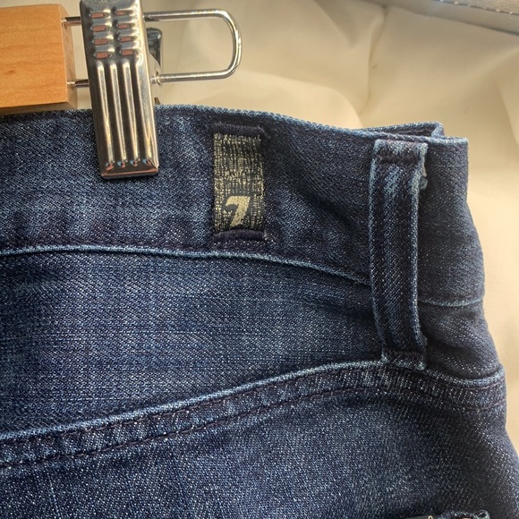 7 For All Mankind Slimmy Darkwash Men’s Jeans size 32 - Picture 8 of 16